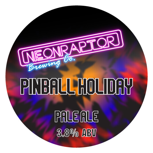Neon Raptor Brewing Co. Pinball Holiday