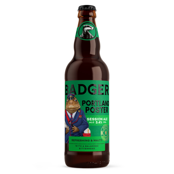 Badger Brewery (Hall & Woodhouse) Portland Poster