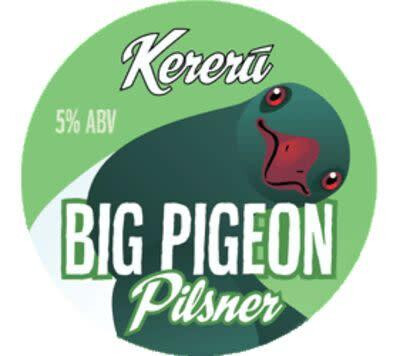 Kererū Brewing Company Big Pigeon Pilsner
