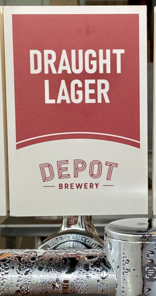 Depot Brewery Draught Lager