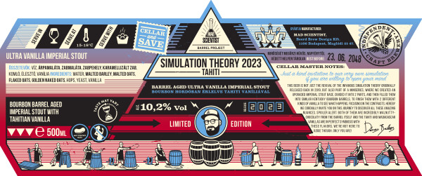 Mad Scientist Barrel Project: Simulation Theory 2023 Tahiti