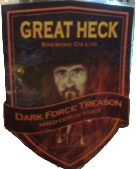 Great Heck Brewing Dark Force Treason Stout