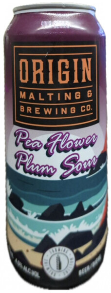 Origin Malting & Brewing Pea Flower & Plum Sour