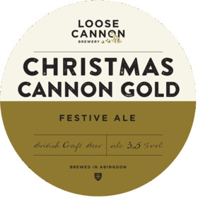 Loose Cannon Brewery Christmas Cannon Gold