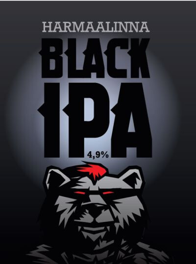 Rocking Bear Brewers Harmaalinna Black IPA