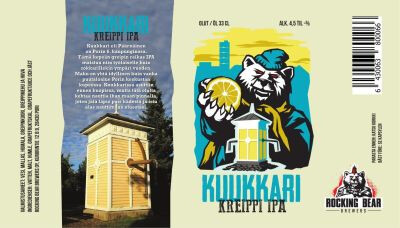 Rocking Bear Brewers Kuukkari kreippi IPA (2016-2017)