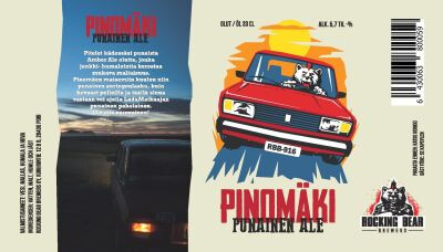 Rocking Bear Brewers Pinomäki punainen ale