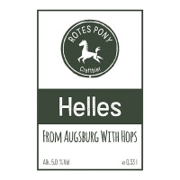 Rotes Pony Helles