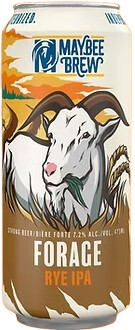 Maybee Brewing Forage Rye IPA