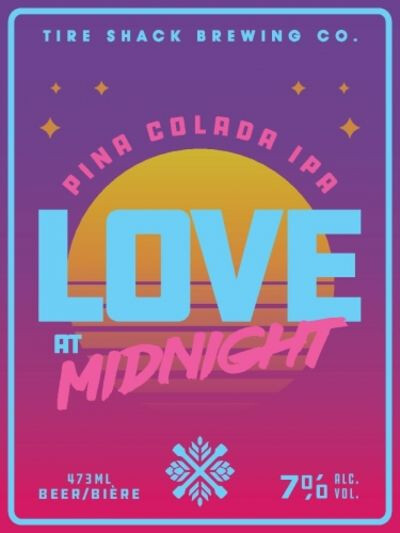 Tire Shack Brewing Co. Love At Midnight