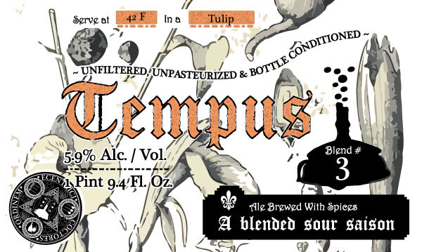 OEC Brewing (Ordinem Ecentrici Coctores) Tempus (Blend #03)