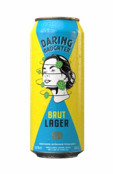 Olvi Daring Daughter Brut Lager
