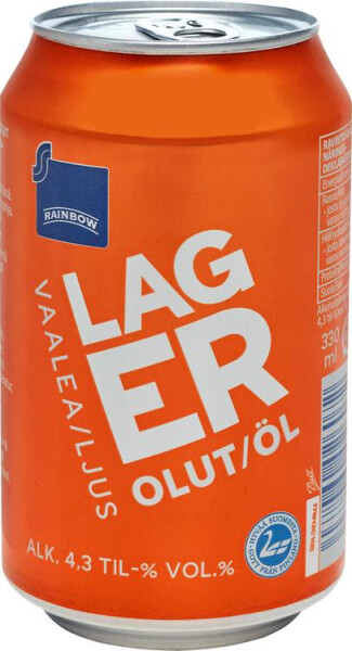 Sinebrychoff Rainbow Vaalea lager