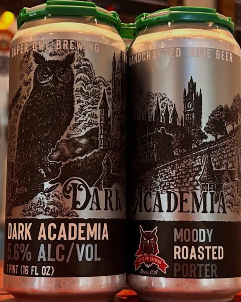 Super Owl Brewing Dark Academia