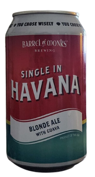 Barrel of Monks Brewing Single In Havana