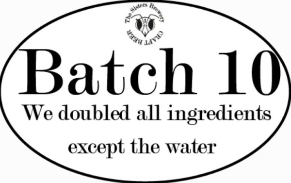 The Sisters Brewery Batch 10 Black