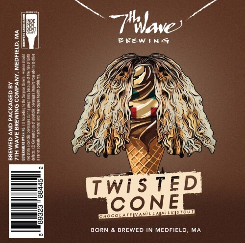 7th Wave Brewing Twisted Cone