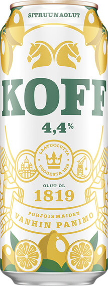Sinebrychoff Koff Sitruunaolut