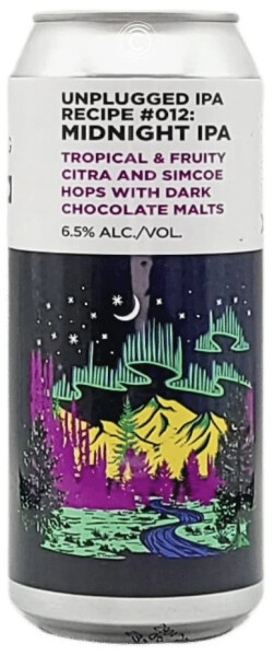 Yukon Brewing Unplugged IPA #012 - Midnight IPA
