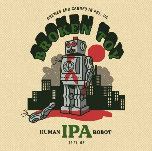 Human Robot Broken Toy