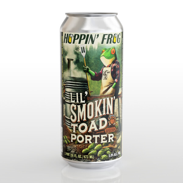 Hoppin' Frog Brewery Lil' Smokin' Toad Porter
