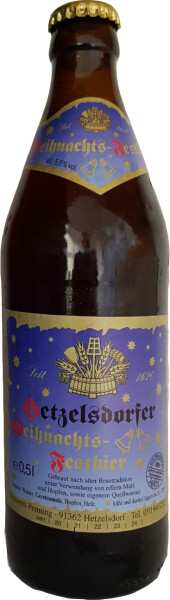 Brauerei Penning-Zeissler (Hetzelsdorfer) Weihnachts-Festbier