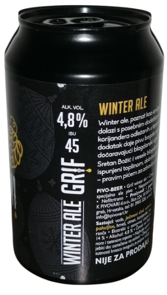 GRIF Mikropivovara Winter Ale