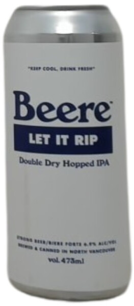 Beere Brewing Company Let It Rip