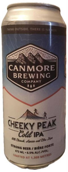 Canmore Brewing Co. Cheeky Peak Cold IPA