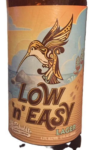 Humboldt Brewing Company Low 'n' Easy Lager