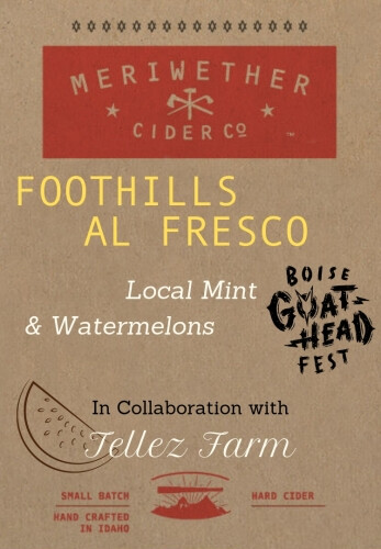 Meriwether Cider Company Foothills Al Fresco