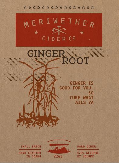 Meriwether Cider Company Ginger Root Cider