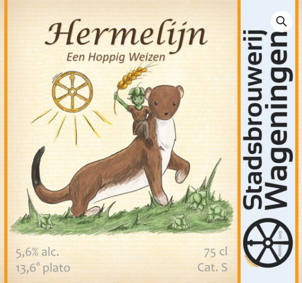 Stadsbrouwerij Wageningen Hermelijn