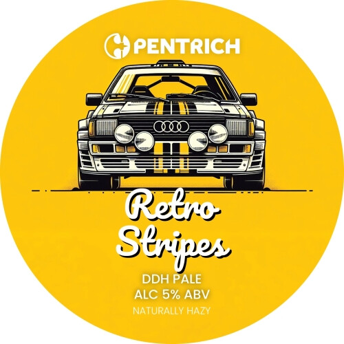 Pentrich Brewing Co. Retro Stripes