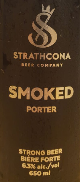 Strathcona Beer Company Smoked Porter