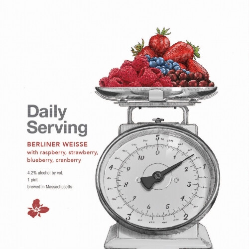 Trillium Brewing Company Daily Serving - Raspberry, Strawberry, Blueberry & Cranberry