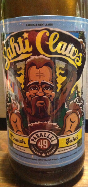 Parallel 49 Brewing Company Sahti Claws