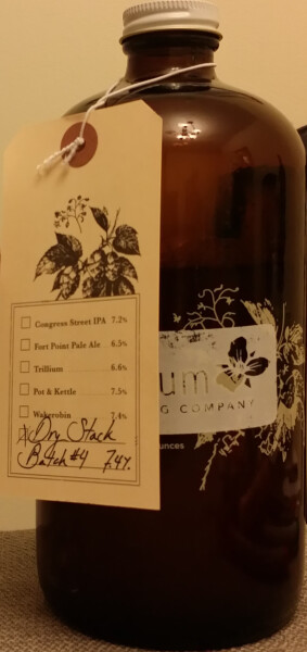 Trillium Brewing Company Dry Stack #4