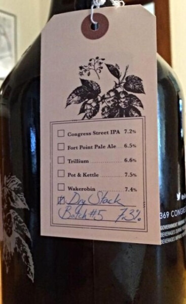 Trillium Brewing Company Dry Stack #5