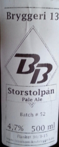 Bryggeri 13 Tromsø Pale Ale