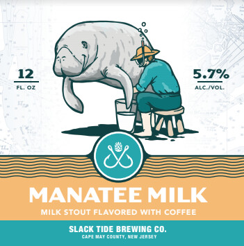 Slack Tide Brewing Company Manatee Milk