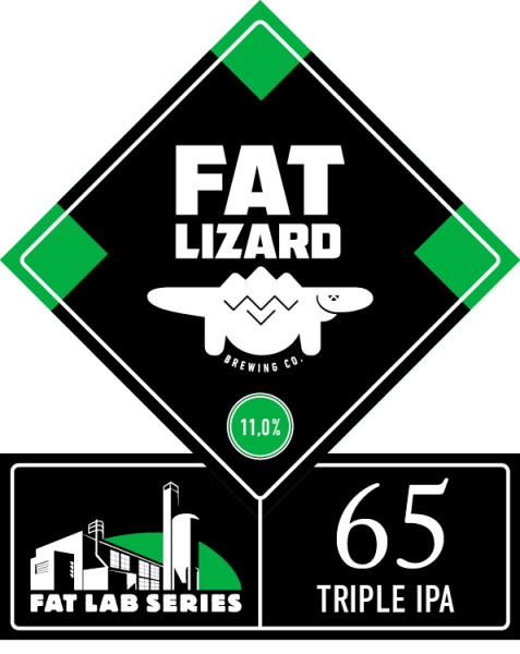 Fat Lizard Brewing Co. Fat Lab 65: Triple West Coast IPA