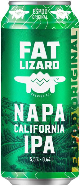 Fat Lizard Brewing Co. Napa California IPA