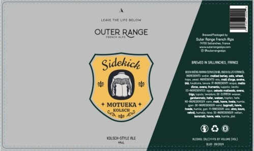 Outer Range (French Alps) Sidekick Motueka Kolsch