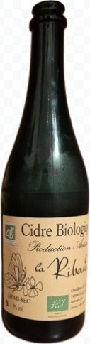 La Ribaude - Distillerie du Houley Cidre Biologique Demi-Sec