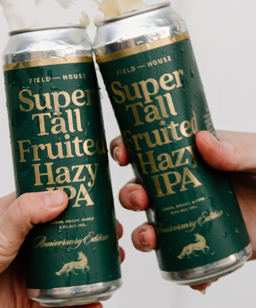 Field House Brewing Super Tall Fruited Hazy IPA