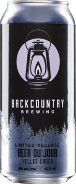 Backcountry Brewing Beer du Jour