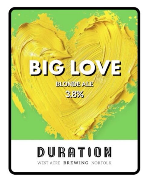 Duration Brewing Big Love