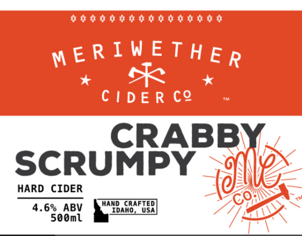 Meriwether Cider Company Crabby Scrumpy