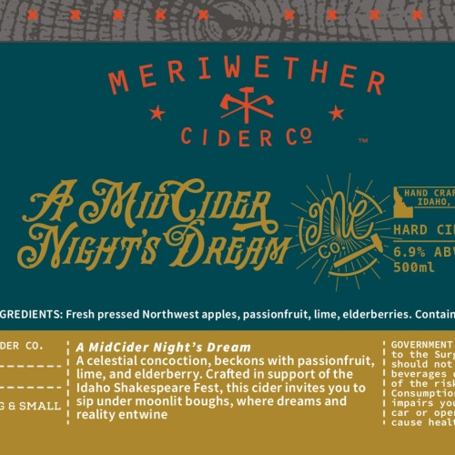 Meriwether Cider Company Midcider Nights Dream